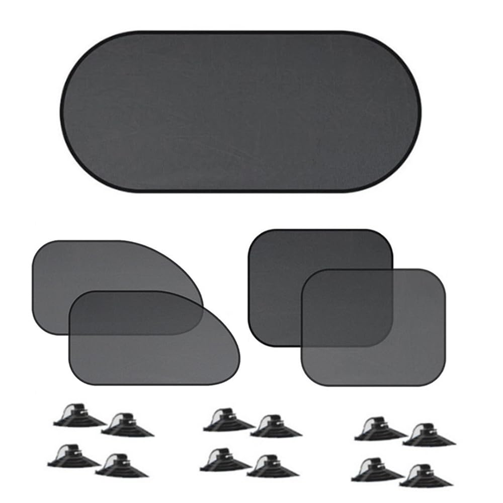 Auto Sonnenblende für Hyundai Tucson 3. Generation TL, Auto-Fenster-Sonnenschutz Saugnapf Netzgewebe Blackout UV-Schutz Autovorhänge Auto Sonnenblende für Hyundai Tucson 3. Generation TL, Auto-Fenster-Sonnenschutz Saugnapf Netzgewebe Blackout UV-Schutz Autovorhänge von PWBYU