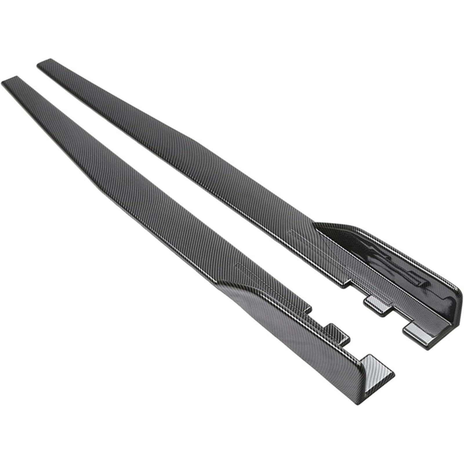 PWNCSHTY Auto Seitenschweller für Audi A3 Sportback 2013-2018 2019 2020 2021 2022 2023 2024, Seitenschweller Rocker Splitter, Bright Carbon Fiber PWNCSHTY Auto Seitenschweller für Audi A3 Sportback 2013-2018 2019 2020 2021 2022 2023 2024, Seitenschweller Rocker Splitter, Bright Carbon Fiber von PWNCSHTY