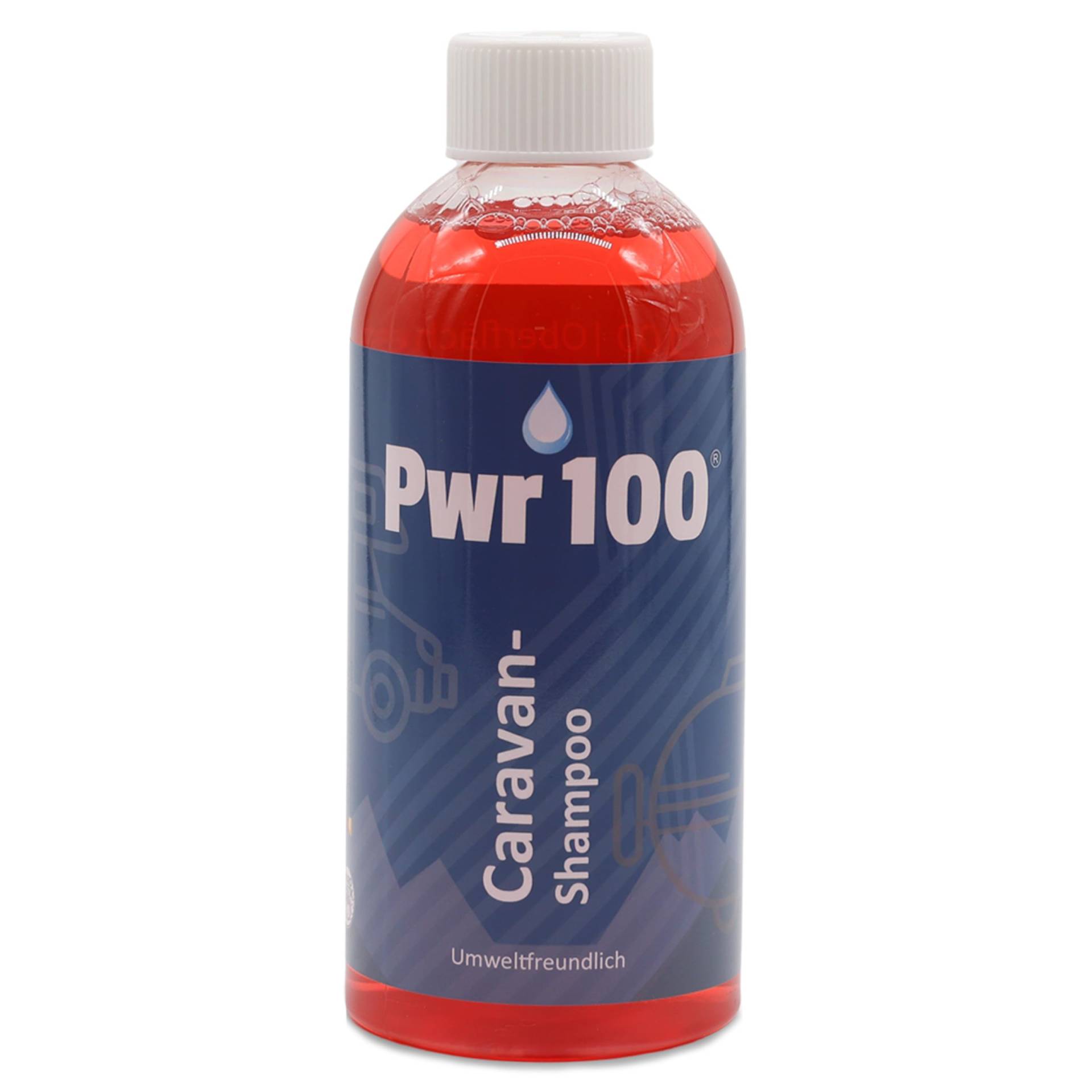 Pwr 100 Caravan-Shampoo | Hochwertige Kraftformel für glänzende und saubere Wohnwagen/Wohnmobile. Umweltfreundlicher & materialschonender Reiniger. von PWR100