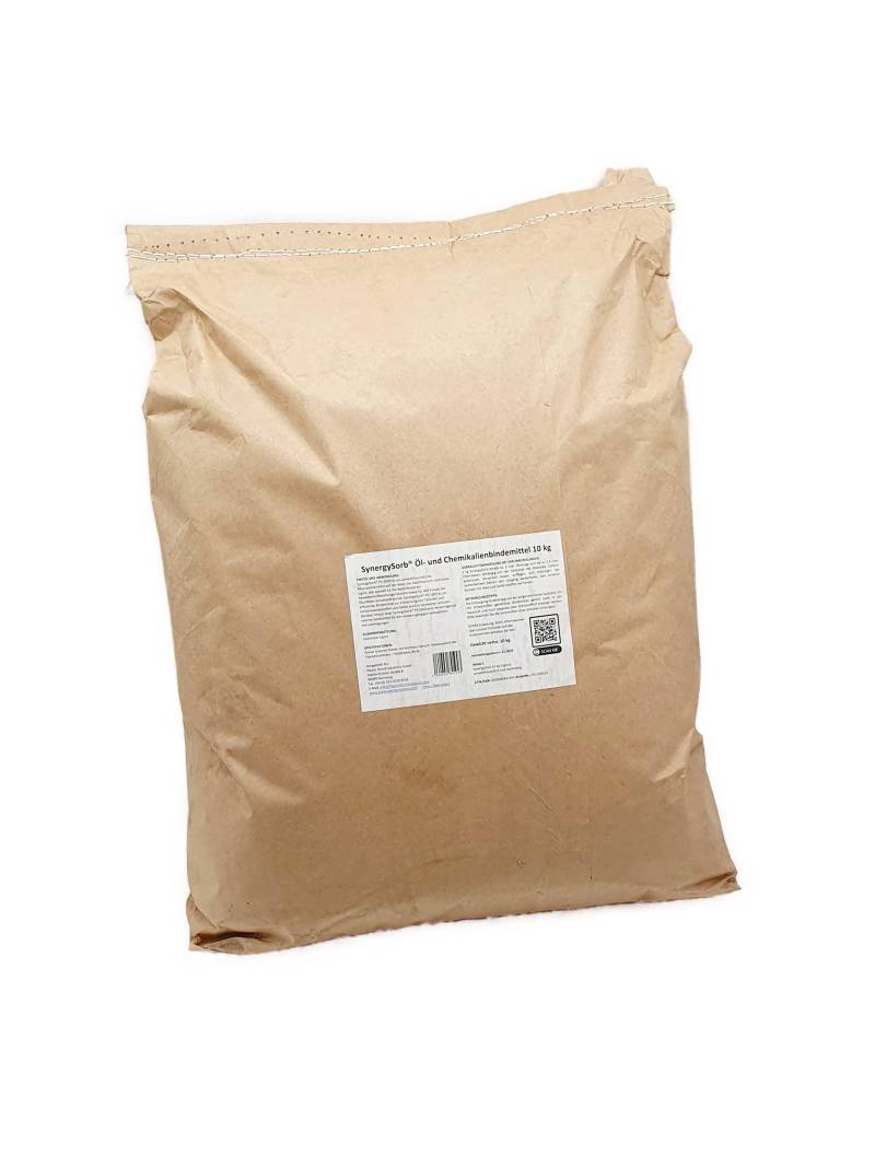 PWS Öl-Bindemittel Typ III R – Ökologischer Öl-Binder aus Lignin, DEKRA-zertifiziert | Schnelle & sichere Bindung von Öl & Chemikalien | Notfall- & Werkstattpaket | Nachhaltig Bindestark (10 kg) von PWS