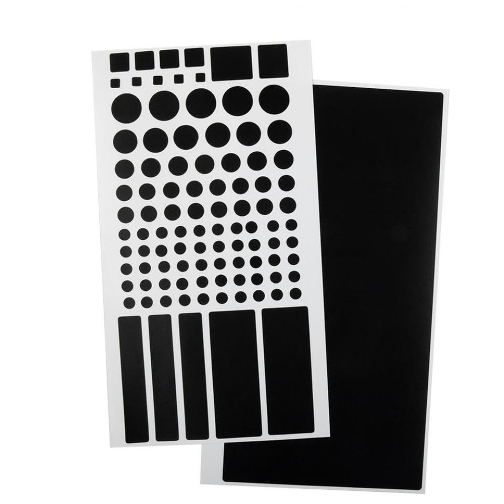 2 -Pack -Leicht -Dimm -Aufkleber 8x4 Zoll schwarzer PVC -Aufkleber Kompatibel mit LED -Lichtabdeckung in Autos 2 -Pack -Leicht -Dimm -Aufkleber 8x4 Zoll schwarzer PVC -Aufkleber Kompatibel mit LED -Lichtabdeckung in Autos von PYASJRAV
