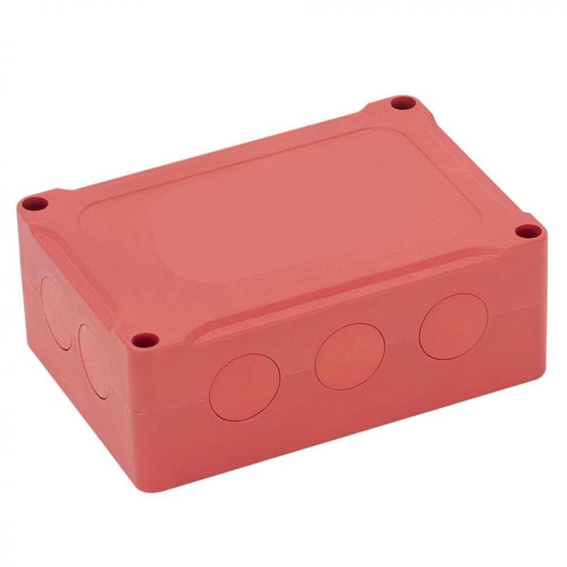 500A Marine Power Distribution Block 48V Automobilbustelise mit 6 Stiften und rot schwarzer Plastikabdeckung Kompatibel mit den universellen Automobilgebrauch(Red Color) von PYASJRAV