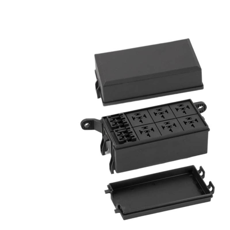 Universal 6 Slot 12V -Relais und Sicherungsblock -Kit mit wasserdichtem Design Kompatibel mit den Einsatz von Automobilen von PYASJRAV