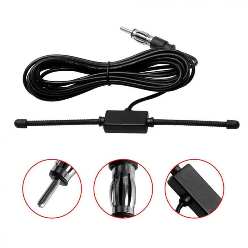 Universal Car Dipol Kompatibel mit Boot Stereo AM FM Radio und GPS -Zubehör von PYASJRAV