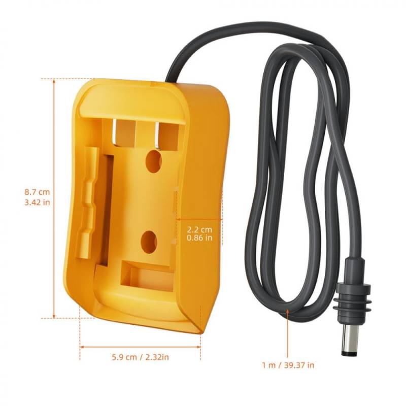Universal DC -Leistung Kompatibel mit 18 V bis 20 V Adapter, die mit dem Ladegerät mit DC -Netzwerk -Plug -and -Play -1M kompatibel ist von PYASJRAV