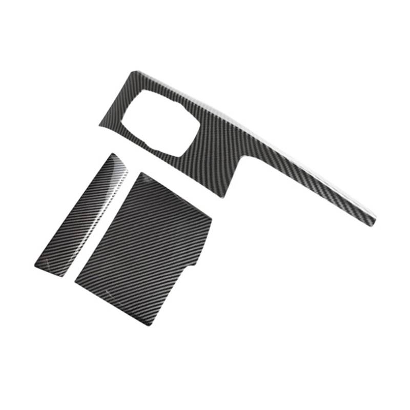 Armaturenbrett-Abdeckung Für 5 Series G30 2018-2022 Car Center Console Multimedia-Panel Knopfabdeckung Zierrahmen Aufkleber Zubehör Carbon Mittelkonsolen-Abdeckung von PYBYCEGNZK