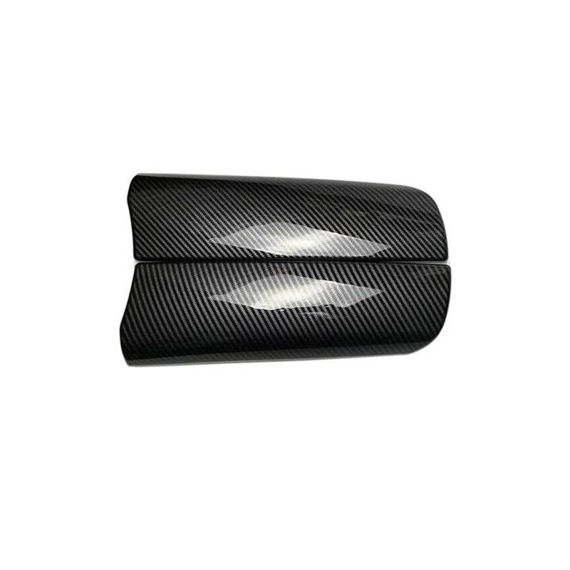 Armaturenbrett-Abdeckung Für 7 Series F01 F02 2009-2015 2 Stücke Carbon Fiber Center Console Armlehne Box Abdeckung Mittelkonsolen-Abdeckung von PYBYCEGNZK