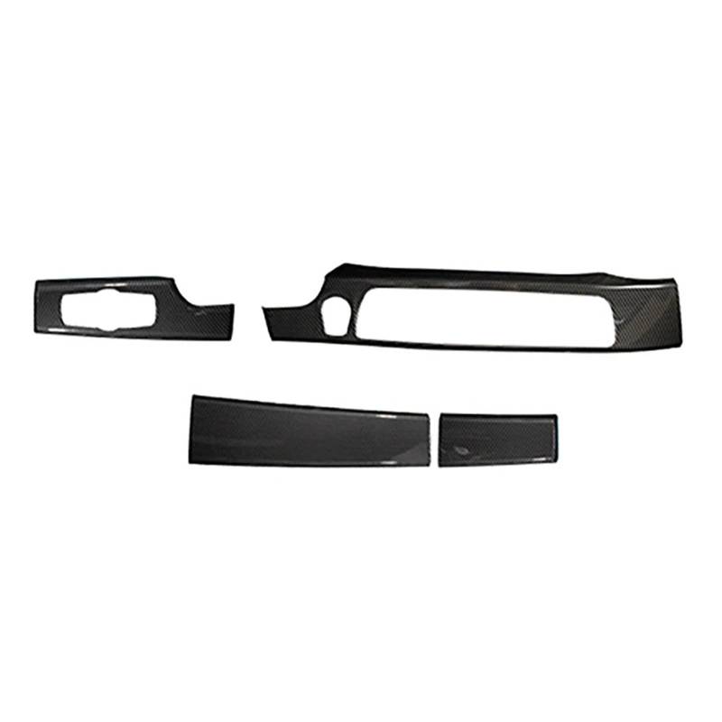 Armaturenbrett-Abdeckung Für 7 Series F01 F02 2009-2015 LHD Carbon Fiber Farbe Center Console Dashboard Panel Dekoration Abdeckung Trim Mittelkonsolen-Abdeckung(Model B) von PYBYCEGNZK