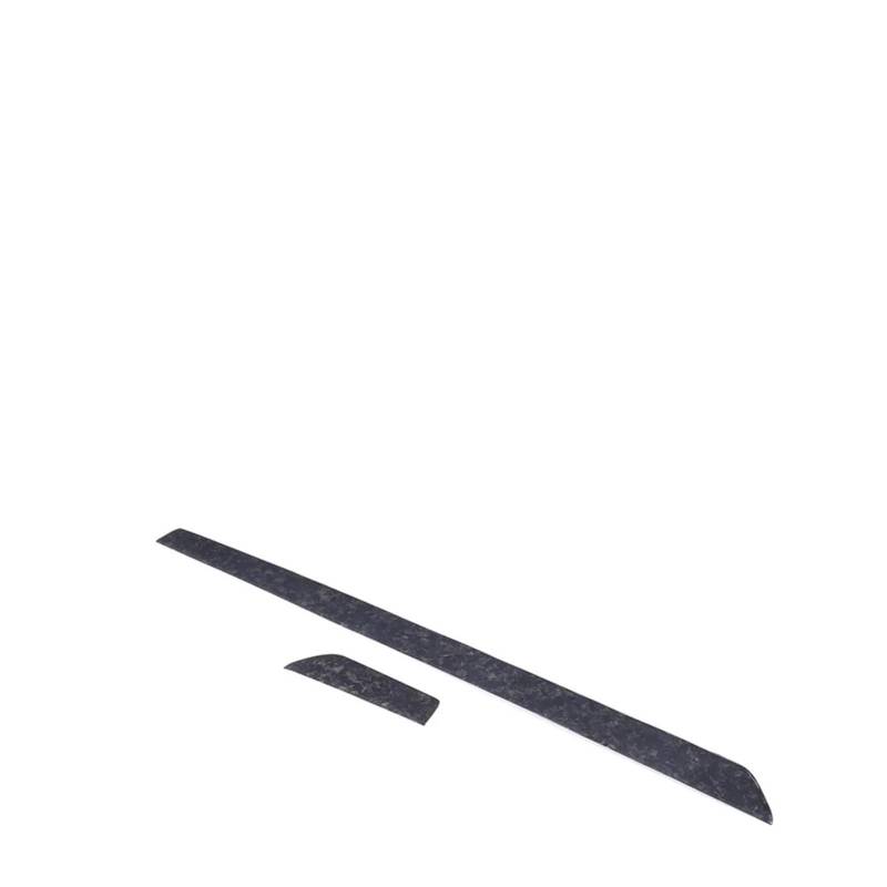 Armaturenbrett-Abdeckung Für 911 992 2019 Carbon Fiber Auto Zentrale Konsole Instrument Copilot Streifen Aufkleber Dekorative Innen Mittelkonsolen-Abdeckung(Forging Pattern) von PYBYCEGNZK