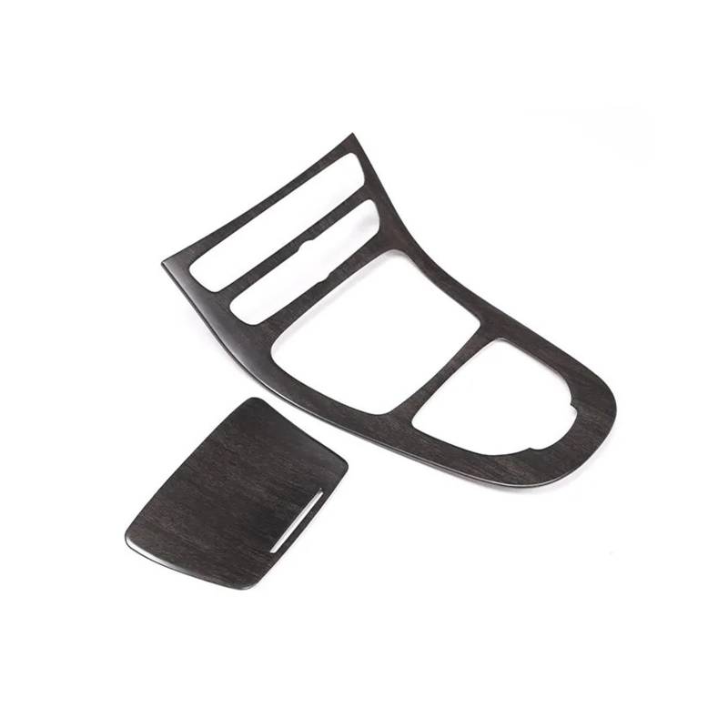 Armaturenbrett-Abdeckung Für Benz E-Klasse W213 2016 2017 2018 ABS Center Console Gear Shift Panel Cover Dekoration Trim Mittelkonsolen-Abdeckung(Oak Texture) von PYBYCEGNZK