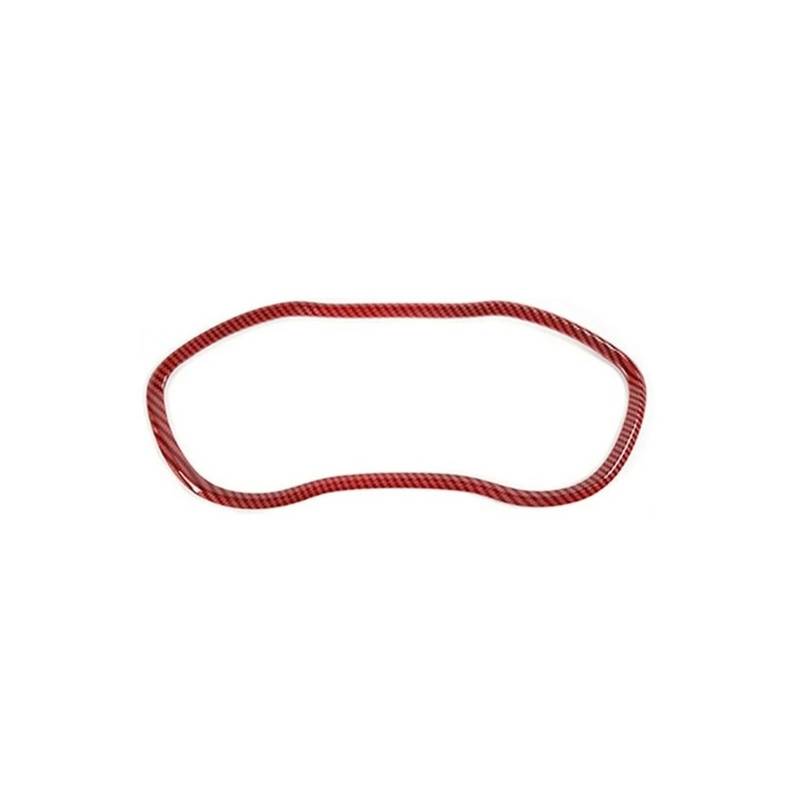 Armaturenbrett-Abdeckung Für Dodge Für Challenger 2015-2021 Armaturenbrett Instrumententafel Rahmenabdeckung Verkleidung ABS Carbon Look Autozubehör Mittelkonsolen-Abdeckung(A) von PYBYCEGNZK