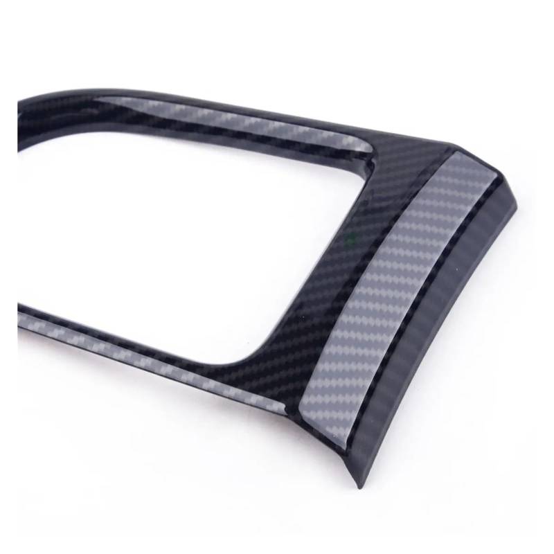 Armaturenbrett-Abdeckung Für Ford Für Mustang 2015 2016 2017 2018 Beler Schwarz Carbon Fiber Für Stil ABS Konsole Getriebe Shift Box Panel Abdeckung Trim Rahmen Mittelkonsolen-Abdeckung von PYBYCEGNZK
