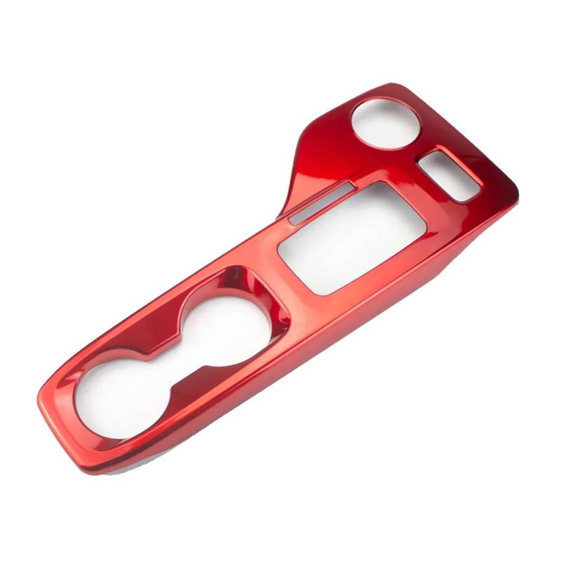 Armaturenbrett-Abdeckung Für Ford Für XL XLS XLT 2023 1 Stück ABS Carbon Faser Farbe Oder Rot Center Konsole Getriebe Shift Panel Abdeckung Innen Dekorative Mittelkonsolen-Abdeckung(Red Left) von PYBYCEGNZK