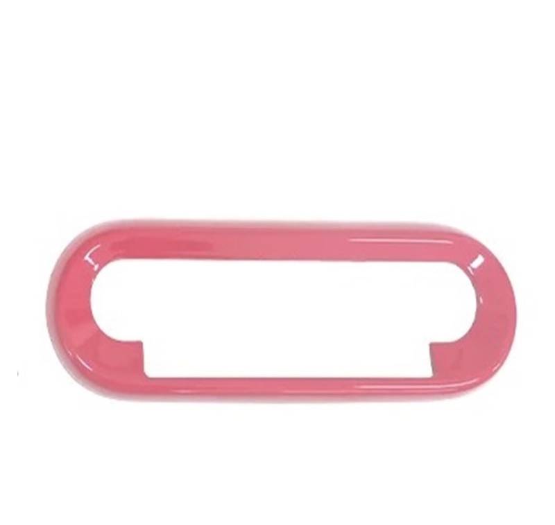 Armaturenbrett-Abdeckung Für MINI Für Cooper E SE J01 J05 U25 F65 F66 F67 Für Countryman Auto-Innendekorationsabdeckung Auto-Zentralsteuerungsknopf-Panel-Shell Mittelkonsolen-Abdeckung(Pink) von PYBYCEGNZK