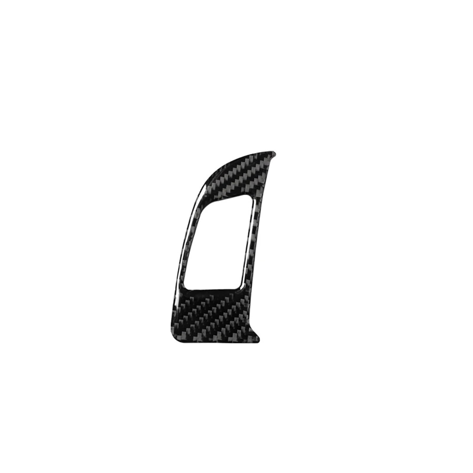 Armaturenbrett-Abdeckung Für Q5 SQ5 Auto Center Console Display Panel Carbon Faser Aufkleber Warnblinkleuchte Rahmen Abdeckung Decor Zubehör LHD RHD Mittelkonsolen-Abdeckung(R) von PYBYCEGNZK