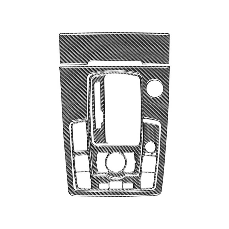 Armaturenbrett-Abdeckung Für Q7 2007-2015 LHD Echt Weiche Carbon Fiber Auto Center Console Getriebe Shift Panel Abdeckung Trim Innen Teile Mittelkonsolen-Abdeckung von PYBYCEGNZK