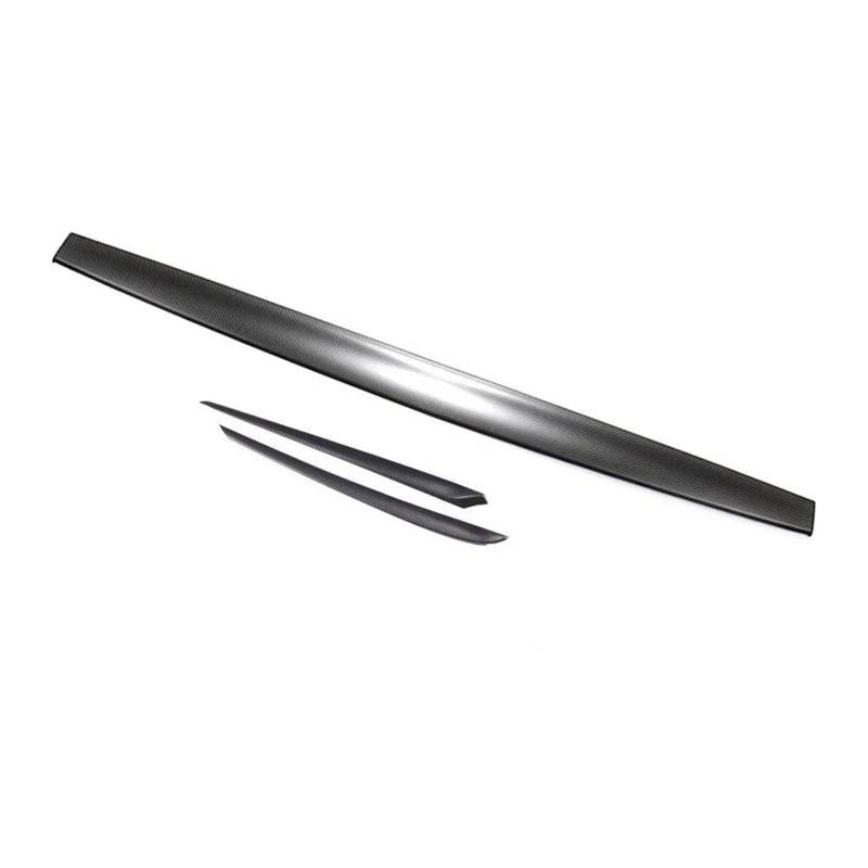 Armaturenbrett-Abdeckung Für Tesla Für Modell 3 Für Modell Y 2021 2022 Armaturenbrettabdeckung Real Carbon Fiber Center Console Instrumentenverkleidung Zubehör Mittelkonsolen-Abdeckung(F) von PYBYCEGNZK