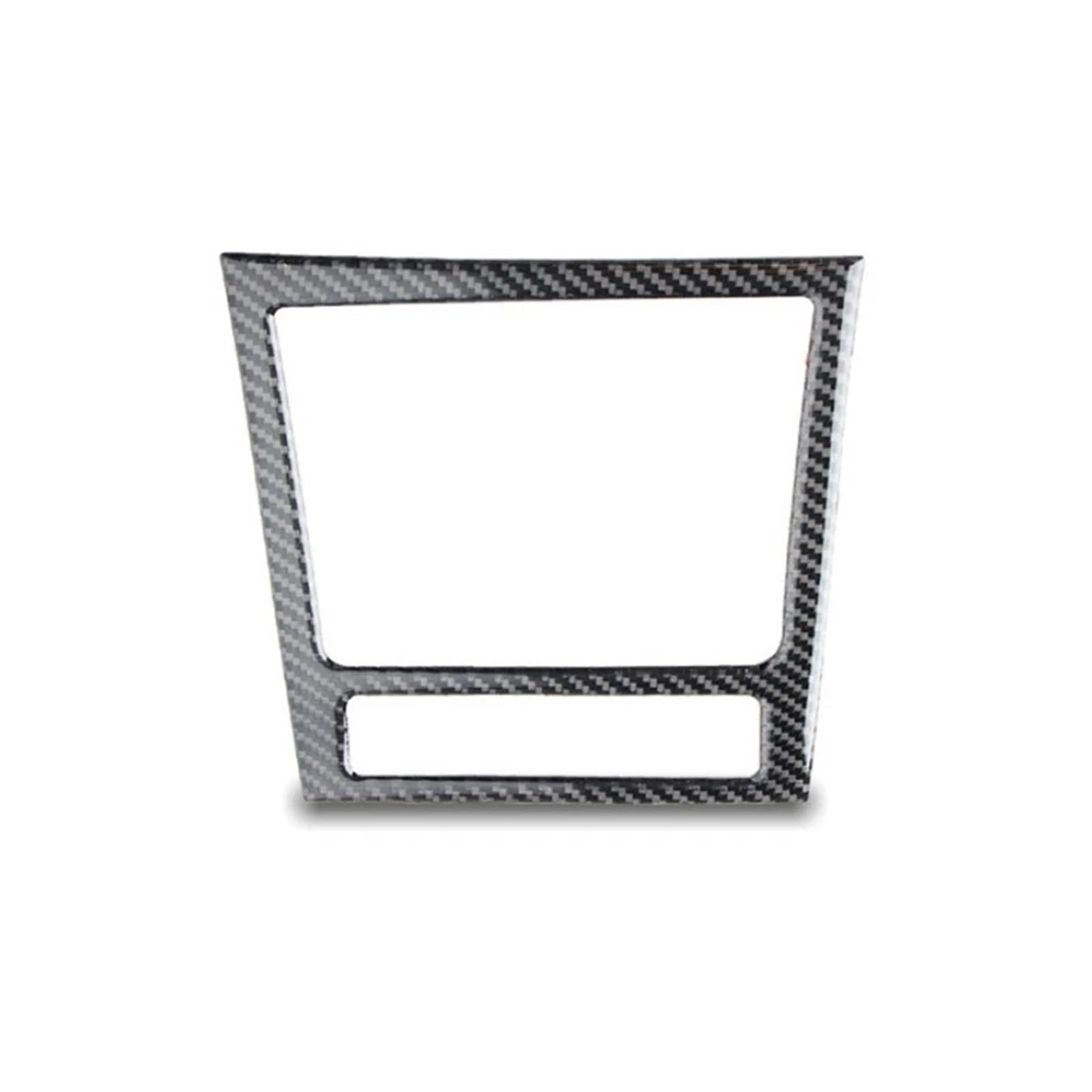 Armaturenbrett-Abdeckung Für VW Für Golf 6 MK6 2010 2011 2012 2013 Auto Weiche Kohlefaser Center Control Gear Shift Panel Cover Schutzverkleidung Mittelkonsolen-Abdeckung(Outer Frame) von PYBYCEGNZK