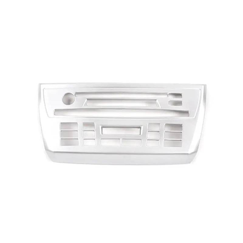 Armaturenbrett-Abdeckung Für X3 E83 2006 2007 2008 2009 2010 LHD ABS Auto Center Console Panel Rahmen Abdeckung Trim Carbon Fiber Texture Silber Mittelkonsolen-Abdeckung(Silver) von PYBYCEGNZK