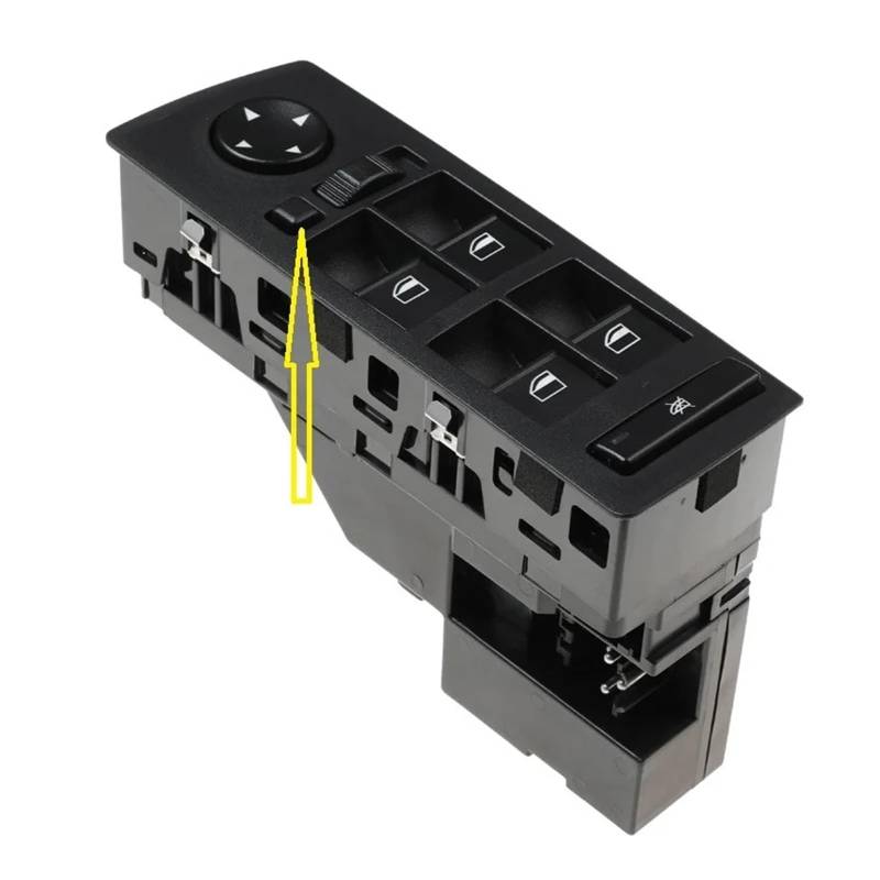 Fensterheberschalter Für E53 Für X5 1999 2000 2001 2002 2003 2004 2005 2006 61316962505 61316962506 Elektrische Power Master Fenster Control Schalter Heber Taste Auto Fensterheber Schalter(With Foldin von PYBYCEGNZK