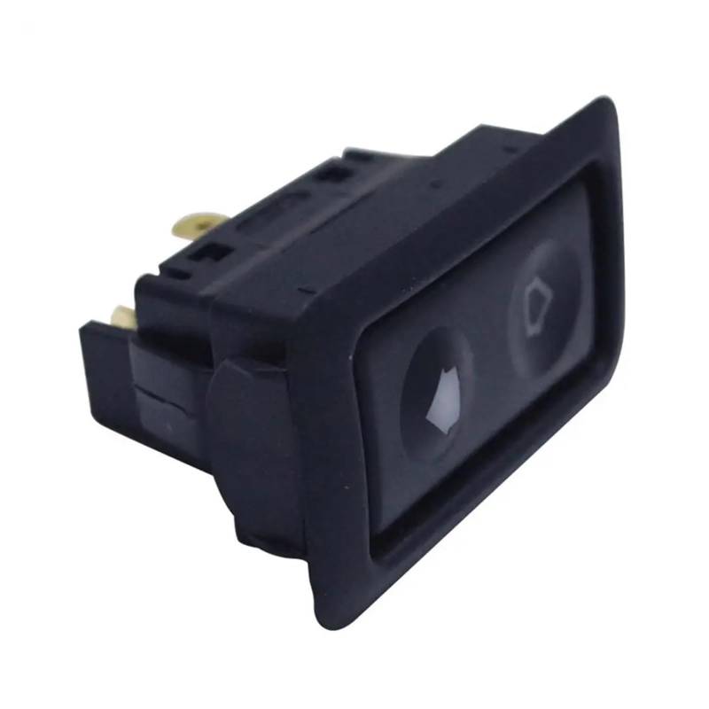 Fensterheberschalter Universal 1 Stück/Packs Universal 6Pin 12-24V Auto Fensterheberschalter Mit Grünem Licht Auto Knopfschalter Auto Styling Zubehör Fensterheber Schalter von PYBYCEGNZK