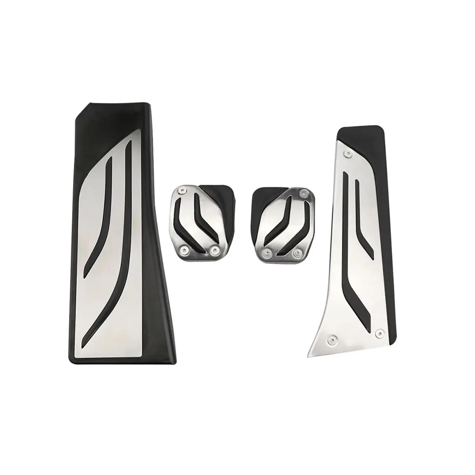 Fußstütze Bremse Für 5 6 7 Serie E65 E67 E68 F01 F02 F10 F11 F07 F12 F13 LHD Auto Pedale Gas Bremse Kupplung Rest Pedal Pad Abdeckung Pedalkappen Abdeckung(MT with Rest) von PYBYCEGNZK