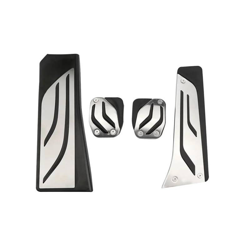 Fußstütze Bremse Für 5 6 7 Serie E65 E67 E68 F01 F02 F10 F11 F07 F12 F13 LHD Auto Pedale Gas Bremse Kupplung Rest Pedal Pad Abdeckung Pedalkappen Abdeckung(MT with Rest) von PYBYCEGNZK