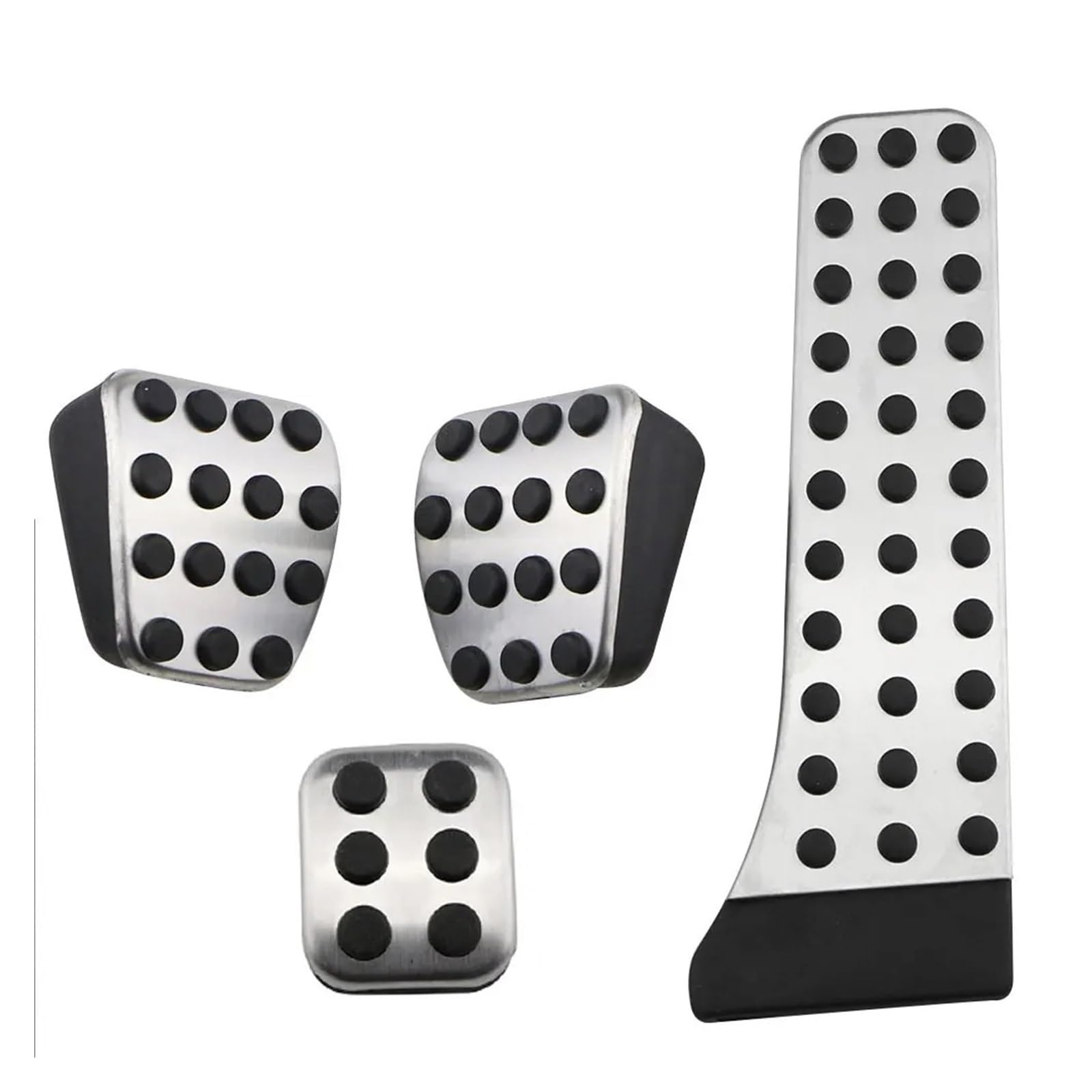 Fußstütze Bremse Für Benz W124 W202 W203 W140 W208 W210 W211 W220 R170 R171 R-Klasse Bremse Kupplung Pedal Pad Abdeckung Zubehör Auto Pedale Pedalkappen Abdeckung(MT Without Rest) von PYBYCEGNZK