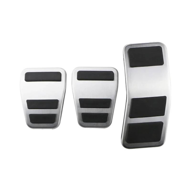 Fußstütze Bremse Für Ford Für Fiesta Mk7 2007 2008 2009 2010 2011 2012 Auto Pedale at Gas Bremse Kupplung Pedal Abdeckung Pedalkappen Abdeckung(3Pcs MT) von PYBYCEGNZK