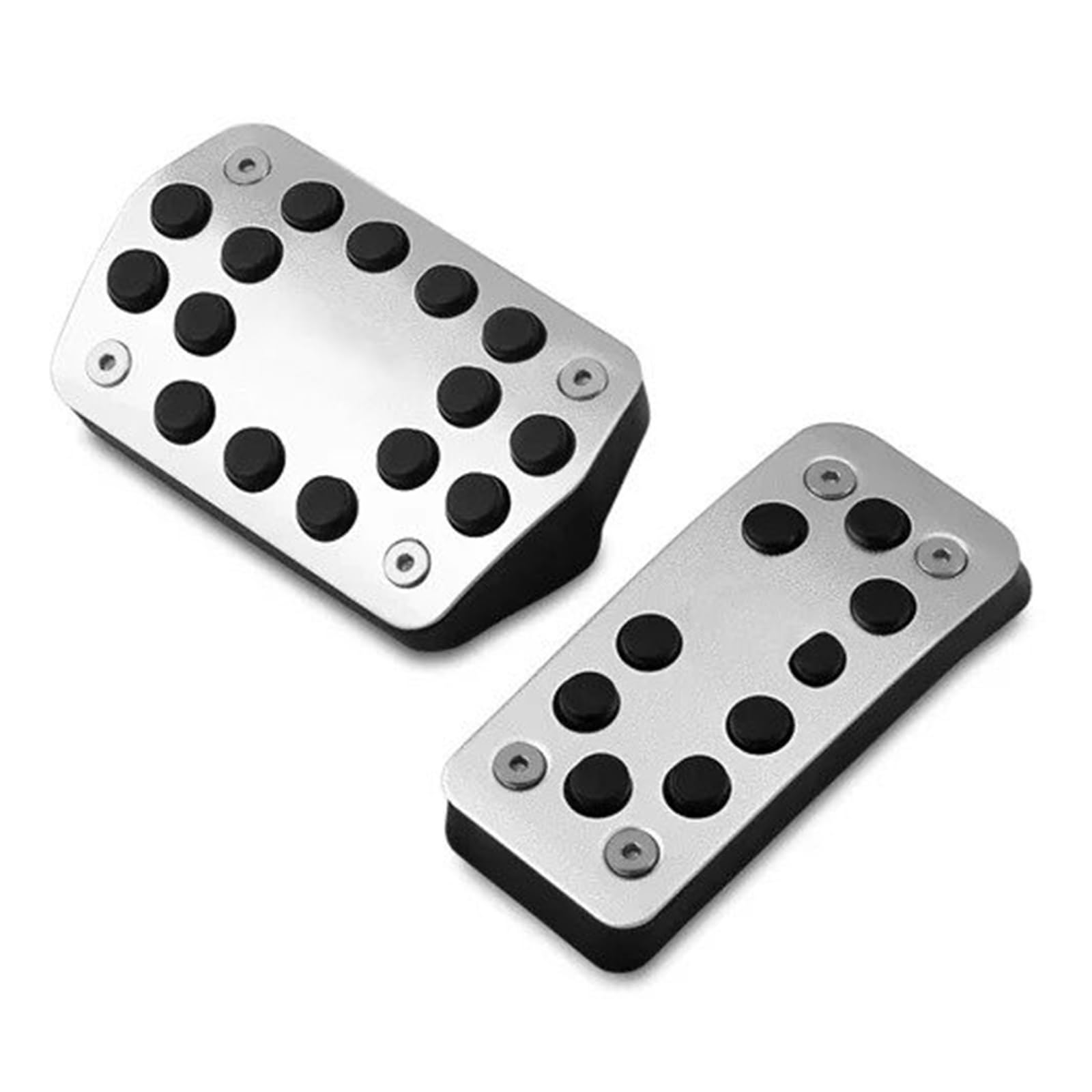 Fußstütze Bremse Für Ford Für Focus 2 MK2 Für Focus 3 MK3 Für Kuga Für Escape ST 2005-2019 Auto Rest Pedal Fuß Kraftstoff Bremse Kupplung MT at Pedale Pedalkappen Abdeckung(at Black ST 2Pcs) von PYBYCEGNZK