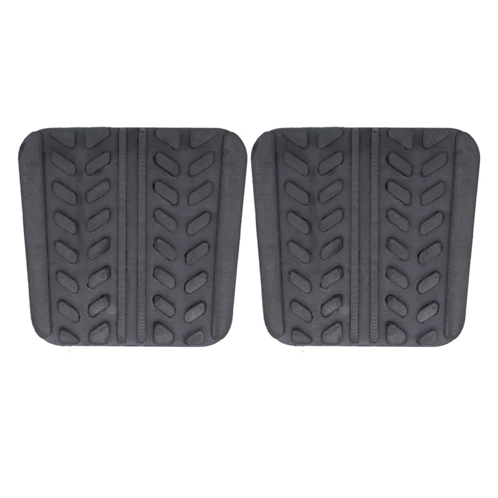 Fußstütze Bremse Für Mazda Für Capella GD GE GW 1987-1991 1992 1993 1994 1995 1996 1997 1998 1999 2000 2001 2002 626 MX-6 Auto Kupplung Bremspedal Abdeckung Gummi Pad Pedalkappen Abdeckung(2Pc) von PYBYCEGNZK