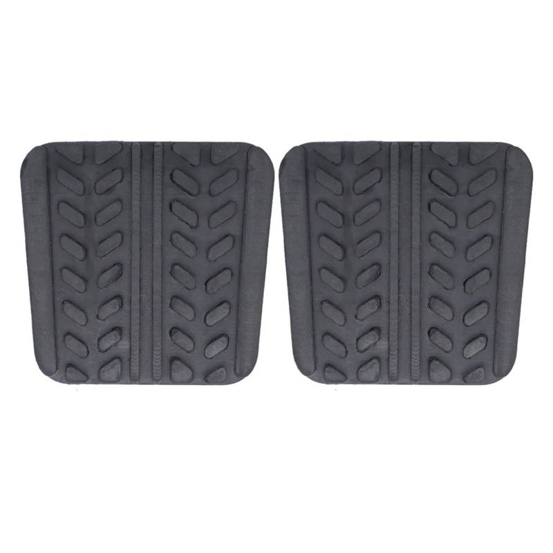 Fußstütze Bremse Für Mazda Für Capella GD GE GW 1987-1991 1992 1993 1994 1995 1996 1997 1998 1999 2000 2001 2002 626 MX-6 Auto Kupplung Bremspedal Abdeckung Gummi Pad Pedalkappen Abdeckung(2Pc) von PYBYCEGNZK