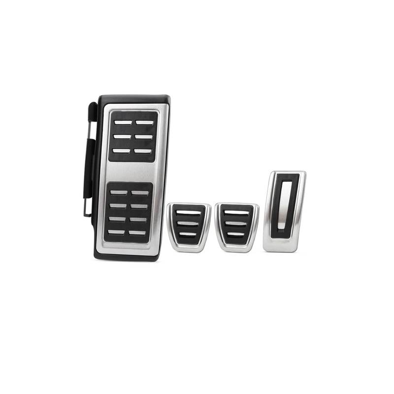 Fußstütze Bremse Für Passat Für B8 Für Tiguan 17 Für Arten Für Jetta Für MK7 Für Golf 7 Auto Kupplung Bremse Fußstütze Pedal Pedalkappen Abdeckung(4 Pcs MT with Rest) von PYBYCEGNZK