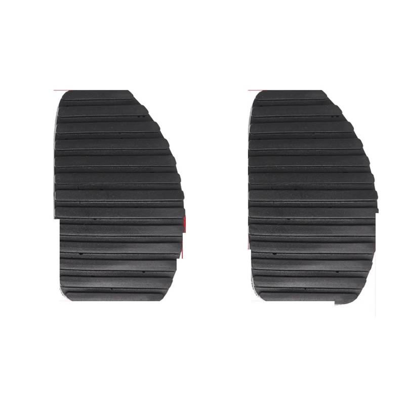 Fußstütze Bremse Für Peugeot 208 A9 2012 2013 2014 2015 2016 2017 2018 2019 Auto Gummi Bremse Kupplung Fuß Pedal Pad Abdeckungen Zubehör 450412 450413 Pedalkappen Abdeckung(D) von PYBYCEGNZK