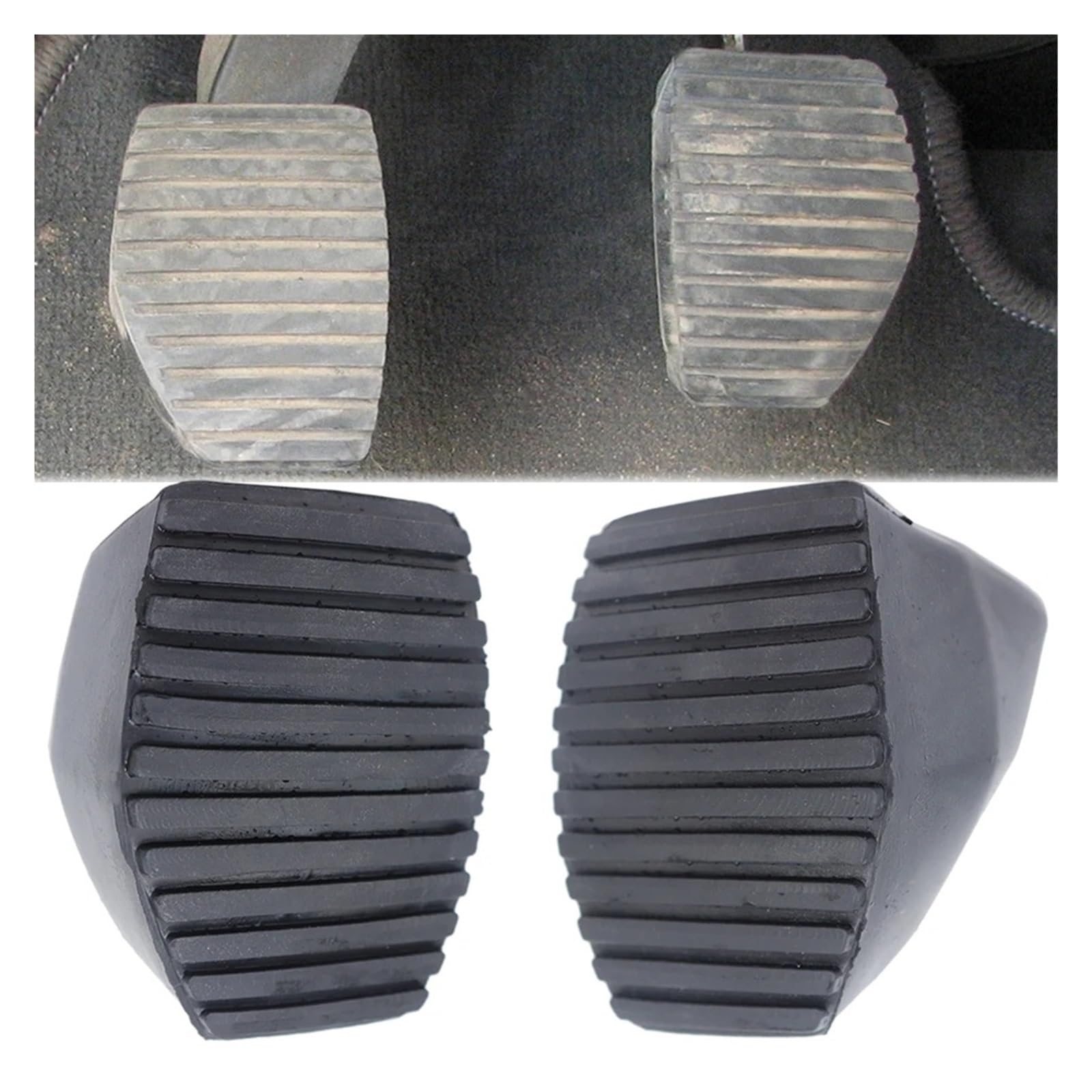 Fußstütze Bremse Für Peugeot 307 2007 2006 2005 2004 2003 2002 2001 Auto Kupplung Bremse Fuß Gummi Pedal Pad Abdeckung 213026 450417 Pedalkappen Abdeckung(1) von PYBYCEGNZK
