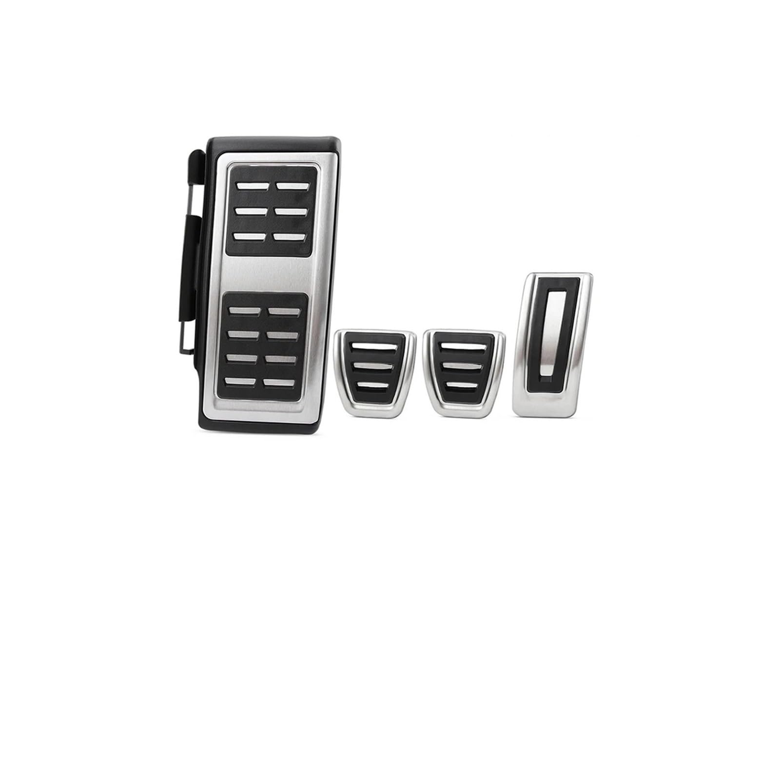 Fußstütze Bremse Für Polo Für Seat Für Leon 5F Für Skoda Für Octavia Für A7 Auto Kupplung Bremse Fußstütze Pedal Pedalkappen Abdeckung(4 Pcs MT with Rest) von PYBYCEGNZK