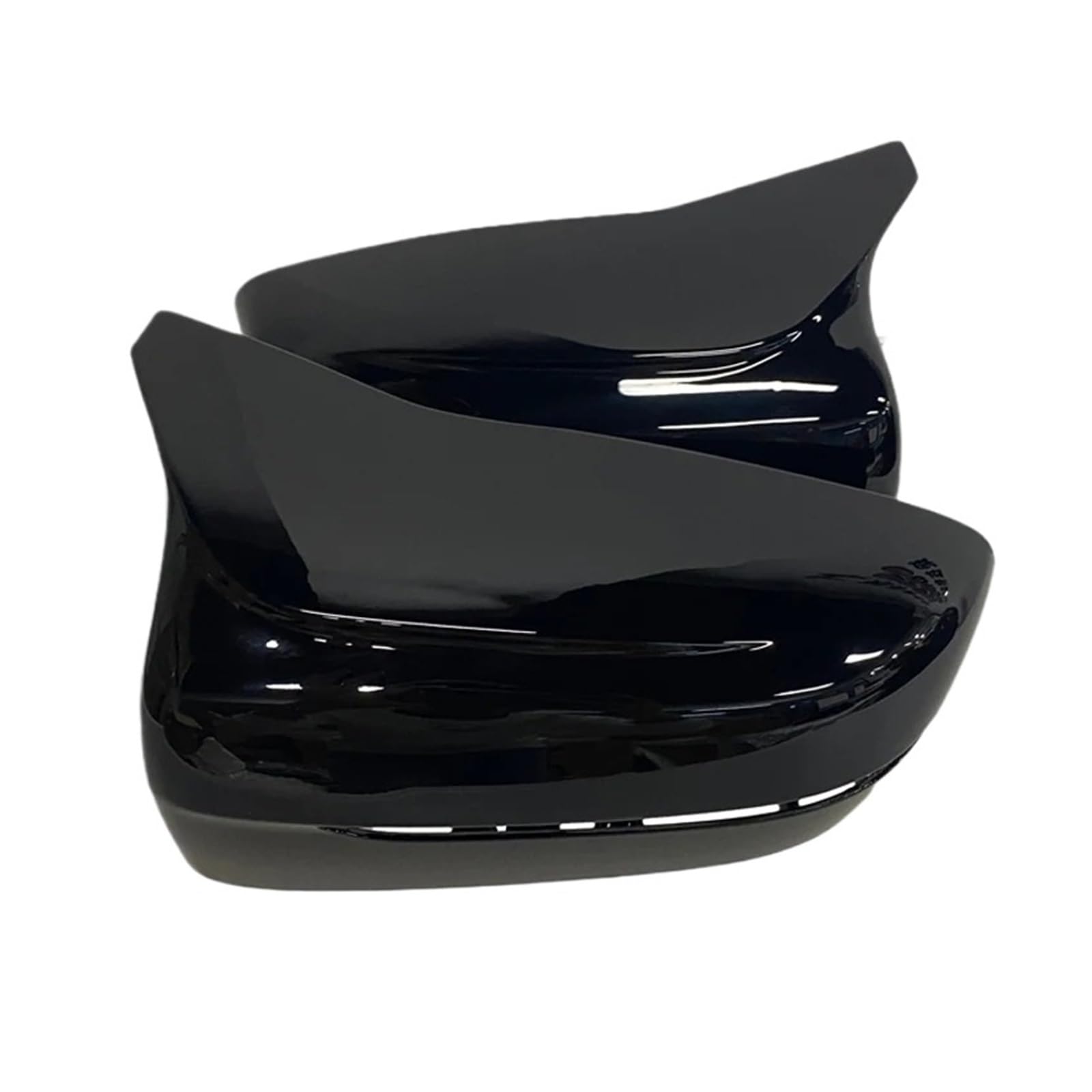 SeitenspiegelAbdeckungen Für 5 Serie Für G30 Für G31 2017 2018 2019 Seite Hinten Spiegel Links Fahrer Carbon Fiber ABS Ersatz Spiegel Abdeckung Auto Spiegelkappen(Bright Black) von PYBYCEGNZK