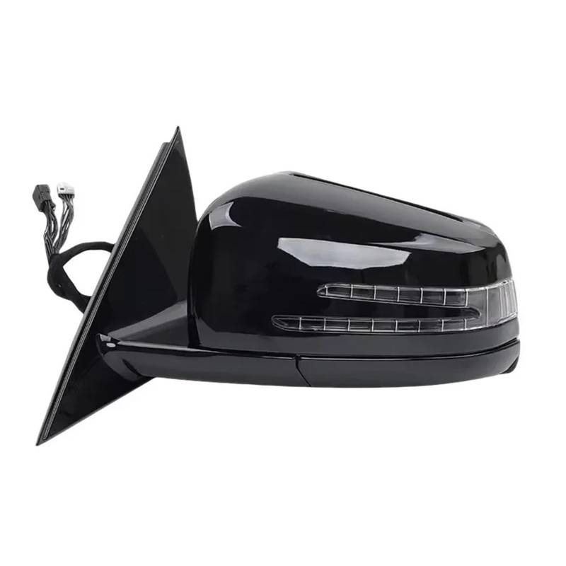 SeitenspiegelAbdeckungen Für Benz Für W221 Für S-Klasse Für S300 Für S350 Für S400 Für S63 2006 2007 2008 2011 2012 2013 Auto Seitentür Power Rückspiegel Montage Schwarz Auto Spiegelkappen(Right) von PYBYCEGNZK