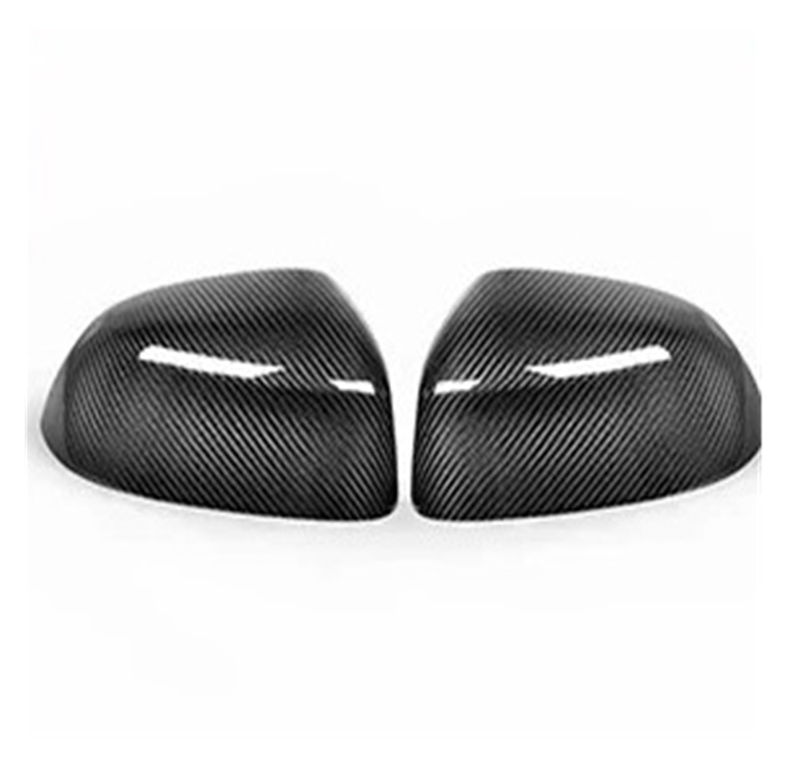 SeitenspiegelAbdeckungen Für F15 Für X5 Für F16 Für X6 Für F25 Für X3 Für F26 Für X4 Serie Rückspiegel Abdeckung Außen Zubehör Carbon Fiber Trim Auto Spiegelkappen(Style b 1pcs) von PYBYCEGNZK