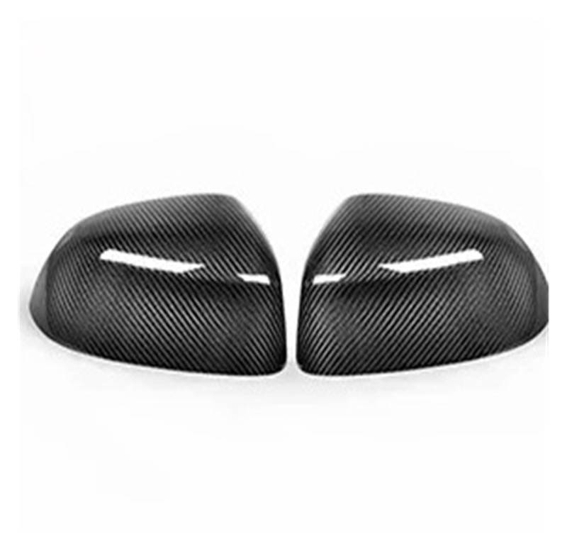 SeitenspiegelAbdeckungen Für F15 Für X5 Für F16 Für X6 Für F25 Für X3 Für F26 Für X4 Serie Rückspiegel Abdeckung Außen Zubehör Carbon Fiber Trim Auto Spiegelkappen(Style b 1pcs) von PYBYCEGNZK