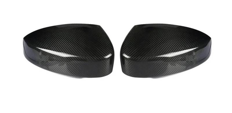 SeitenspiegelAbdeckungen Für F15 Für X5 Für F16 Für X6 Für F25 Für X3 Für F26 Für X4 Serie Rückspiegel Abdeckung Außen Zubehör Carbon Fiber Trim Auto Spiegelkappen(Style b 1pcs) von PYBYCEGNZK