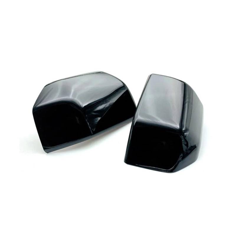 SeitenspiegelAbdeckungen Für Ford Für F150 Für F 150 2015-2018 2019 2020 Rückspiegel Abdeckung Flügel Kappe Außentür Rückansicht Fall Trim Carbon Faser Schwarz Silber Auto Spiegelkappen(Gloss Black) von PYBYCEGNZK