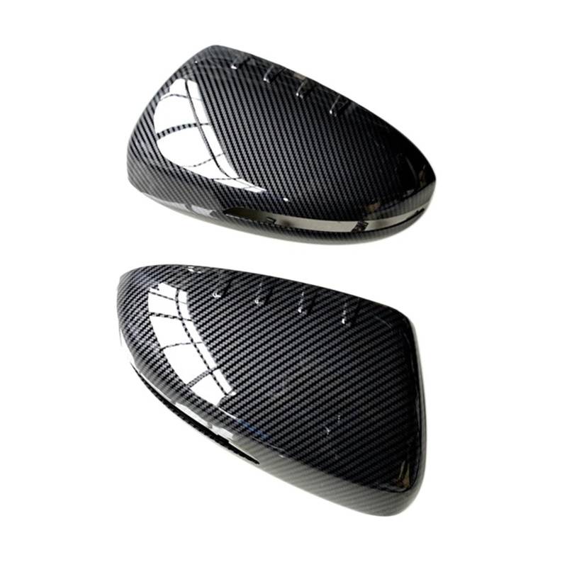 SeitenspiegelAbdeckungen Für KIA Für K5 Für Optima 2011-2013 2014 2015 ABS Carbon Faser Schwarz Schnalle Auto Außen Körper Seite Tür Rückspiegel Abdeckung Kappe Shell Trim Auto Spiegelkappen(Carbon Fi von PYBYCEGNZK