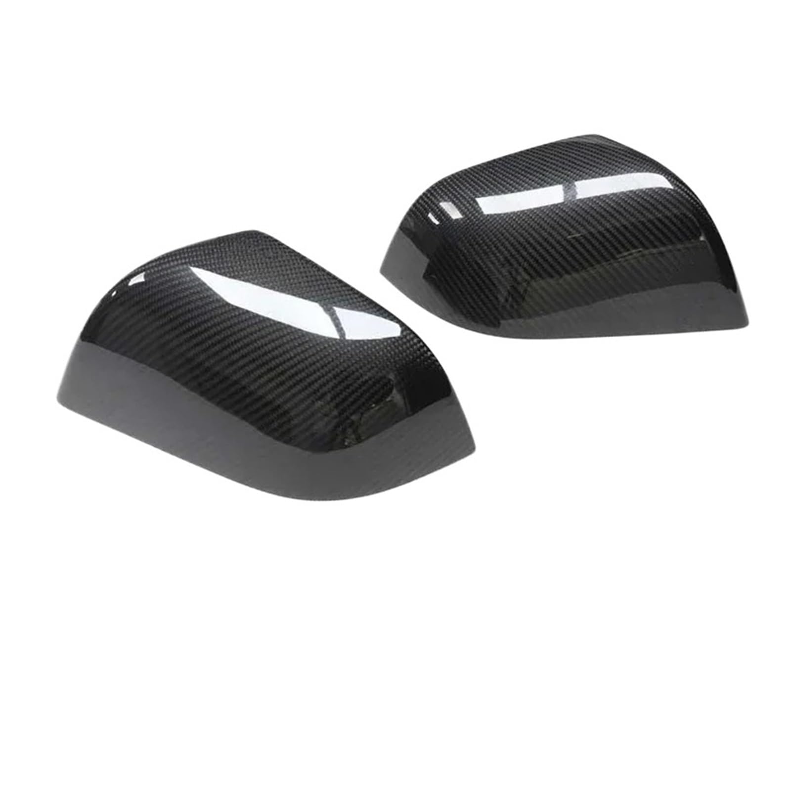 SeitenspiegelAbdeckungen Für Tesla Für Modell 3 Carbon Faser Rückspiegel Shell Cover Zufällig Schmieden Licht Matte Waben Hinzufügen Auf 2PCS Auto Spiegelkappen(Light) von PYBYCEGNZK