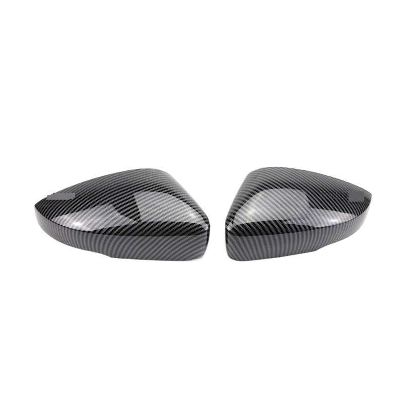 SeitenspiegelAbdeckungen Für VW Für Polo Für MK5 6R 6C 2009 2010 2011 2012 2013 2014 2015 2016 2017 Rück Seite Spiegel Abdeckung Caps Shell-Ersatz Auto Spiegelkappen(Carbon Fiber Look) von PYBYCEGNZK
