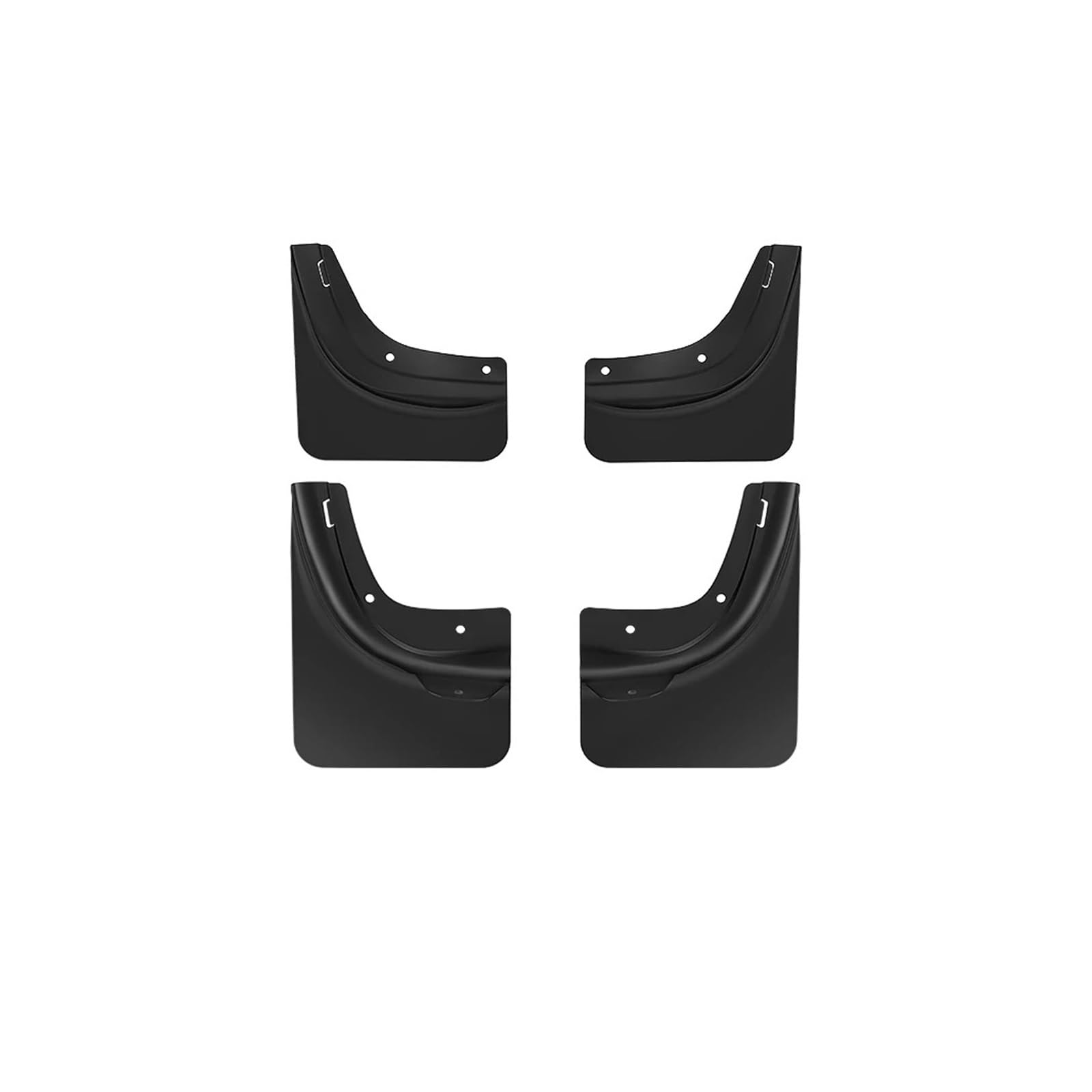 Stück Schmutzfänger Mud Flaps Für Tesla Für Modell Für Y Für Modell3 2021 2022 2023 Spezielle Kotflügel Kotflügelschutz Schlammklappe Spritzschutz(Y True TPE) von PYBYCEGNZK