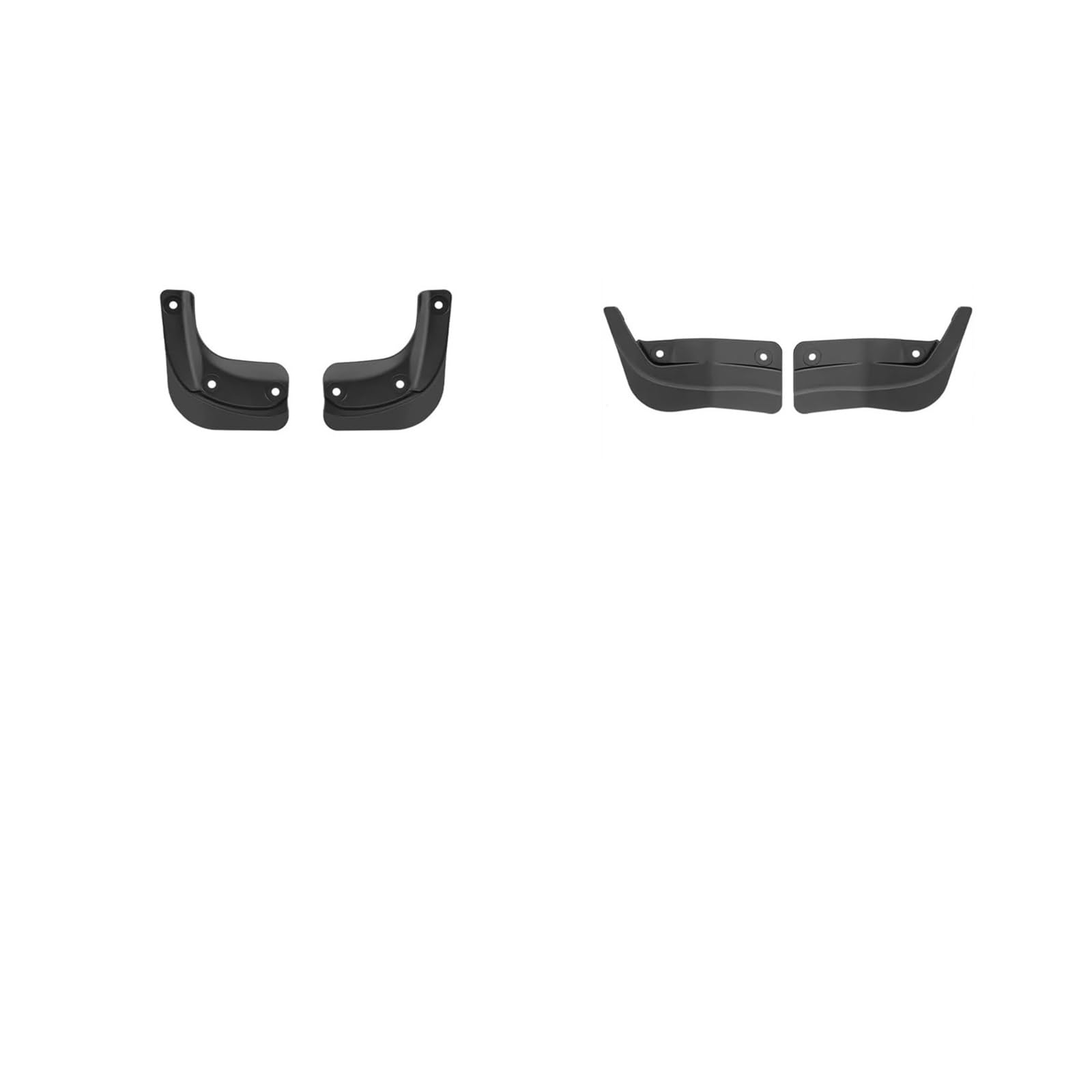 Stück Schmutzfänger Mud Flaps Für Tesla Für Modell Für Y Model3 Highland 2024 Kotflügel Vorne Hinten Rad Kotflügel Splash Guards Schlammklappe Spritzschutz(3) von PYBYCEGNZK