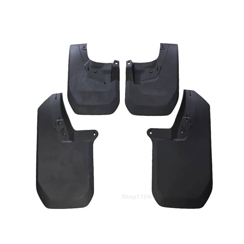 Stück Schmutzfänger Mud Flaps Für Toyota Für Hilux GR Sport 2024 Auto-Schmutzfänger Zubehör Kotflügel Schmutzfänger Vorne Hinten Rad Spritzschutz Schlammklappe Spritzschutz von PYBYCEGNZK
