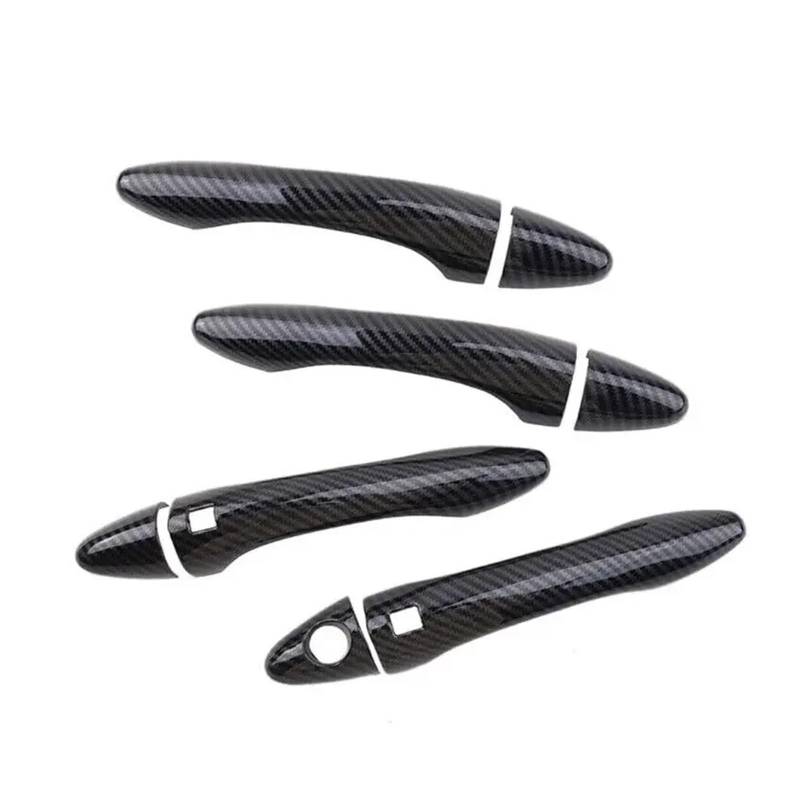 Türaußengriff Rechts Fahrerseite Für Kia Für Optima K5 2011 2012 2013 2014 2015 Auto Carbon Fiber Außentürgriff Formabdeckung Trim Aufkleber Dekor Autozubehör Türgriff Beifahrerseite(Smart Type Carbon von PYBYCEGNZK