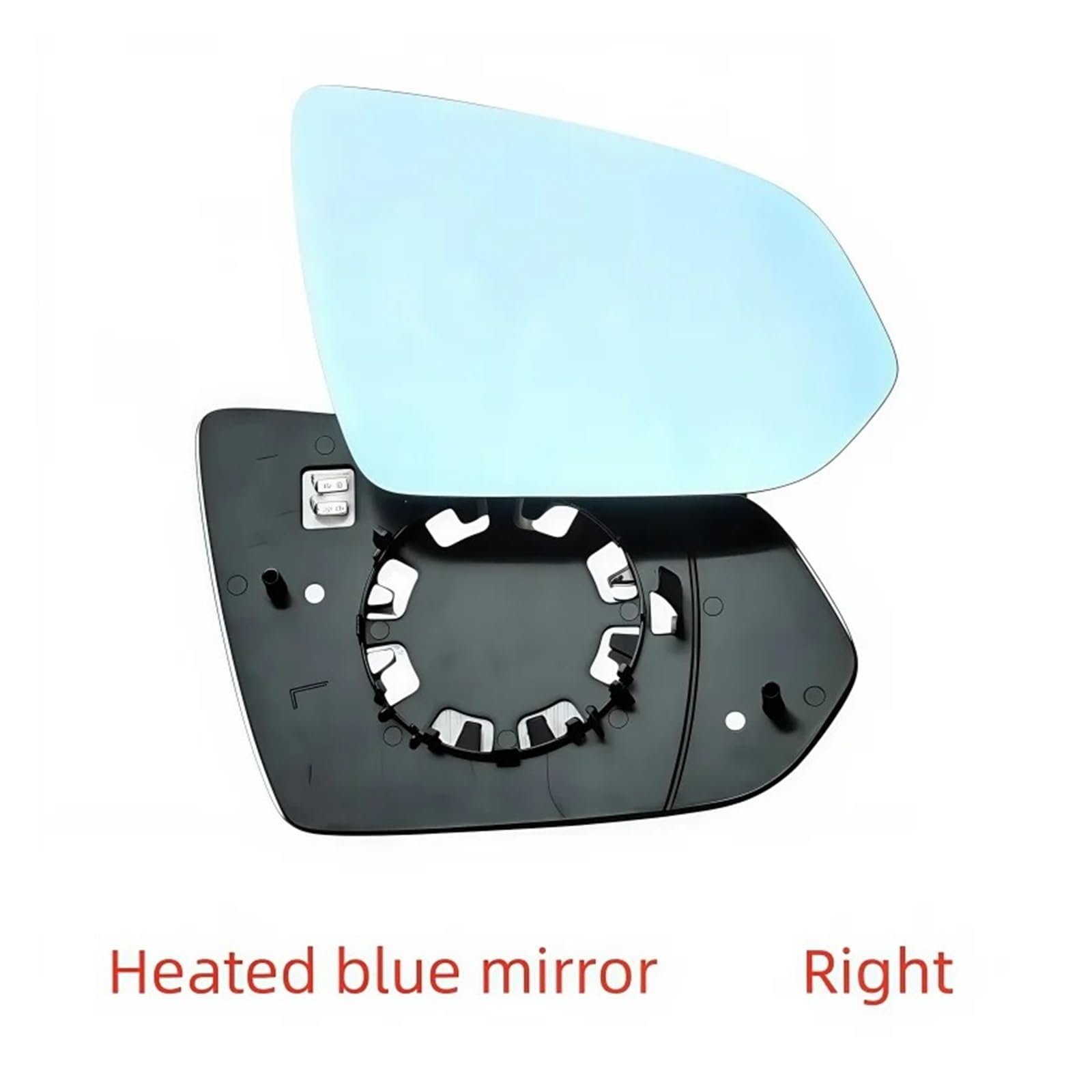 Türrückspiegelglas Für Buick Für GL8 2011-2016 Business Auto Linsen Links Und Rechts Umkehren Rückansicht Reflektierende Oberfläche Weiß Spiegel Und Blau Spiegel Autospiegelglas(Blue-Right) von PYBYCEGNZK